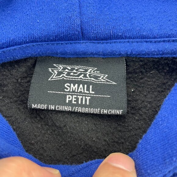 No Fear Street Tour 89 Retro Basketball Hoodie Men Small S Black Blue Hoops Hoop - Picture 6 of 13